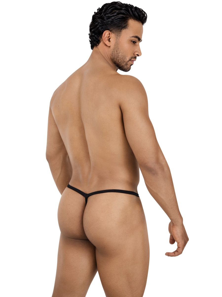 Pikante PIK 26094 Nut Mens Lightweight Barely There G-String Gray