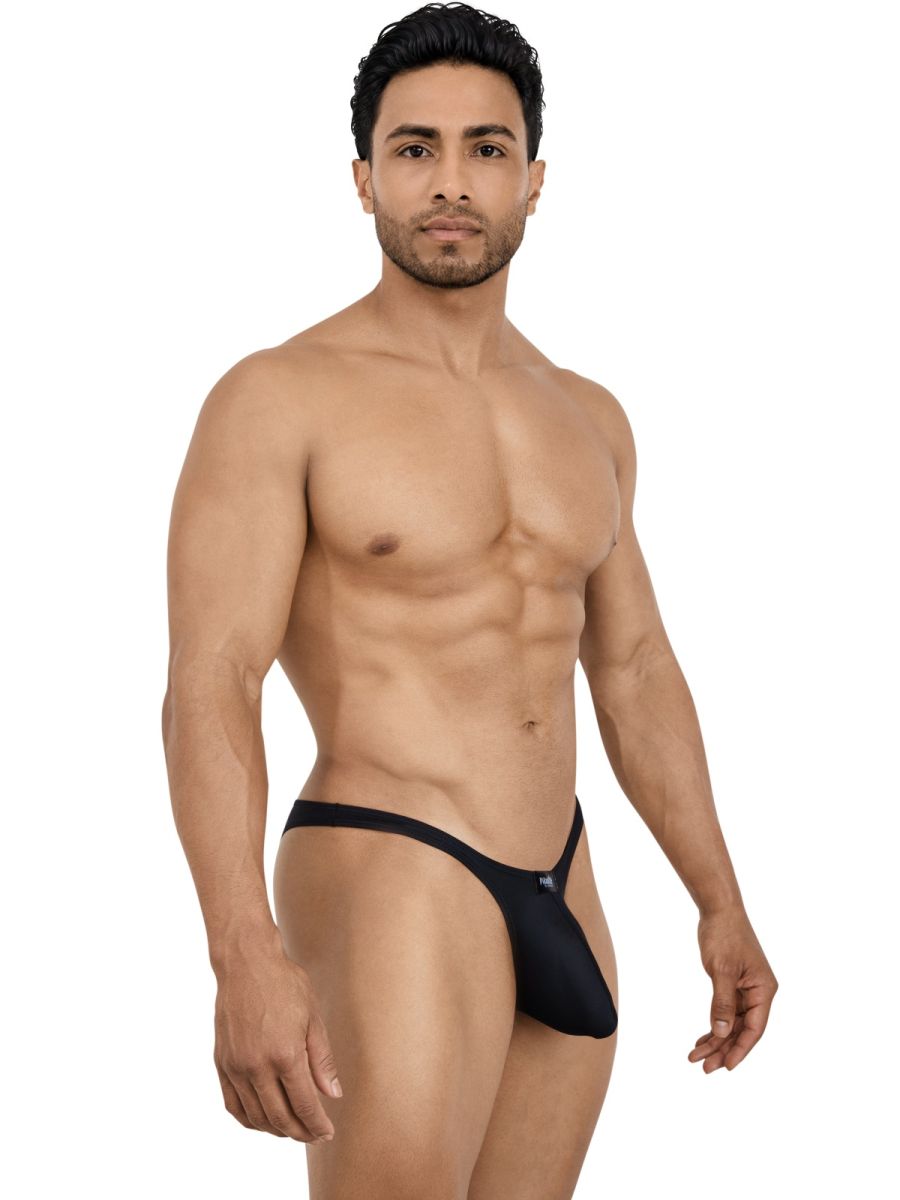 Pikante PIK 26107 Neftis Mens Minimalist Lightweight Bikini Brief Black
