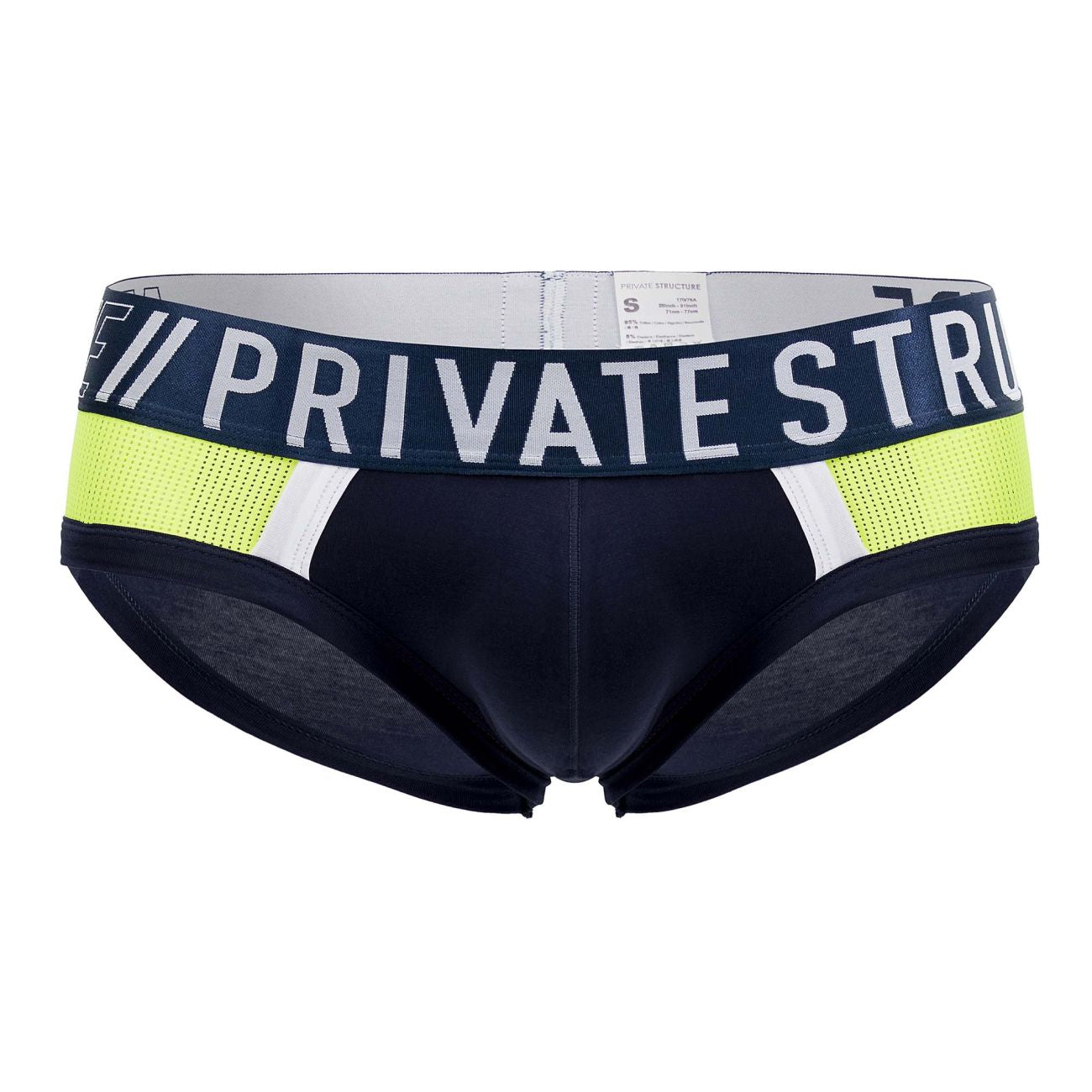 Private Structure BAUT4388 Athlete Mini Briefs Navy Ranger