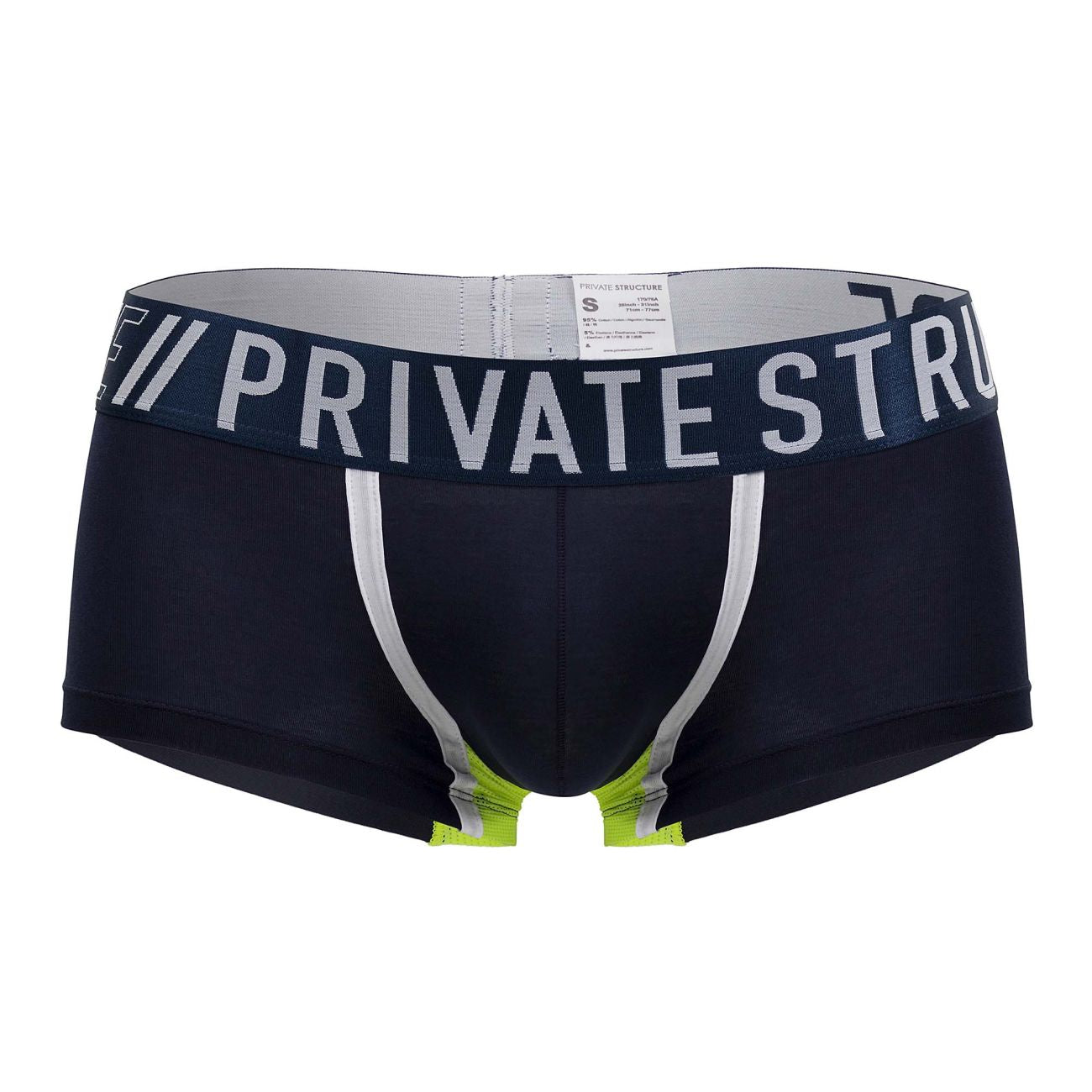 Private Structure BAUT4389 Athlete Trunks Navy Ranger