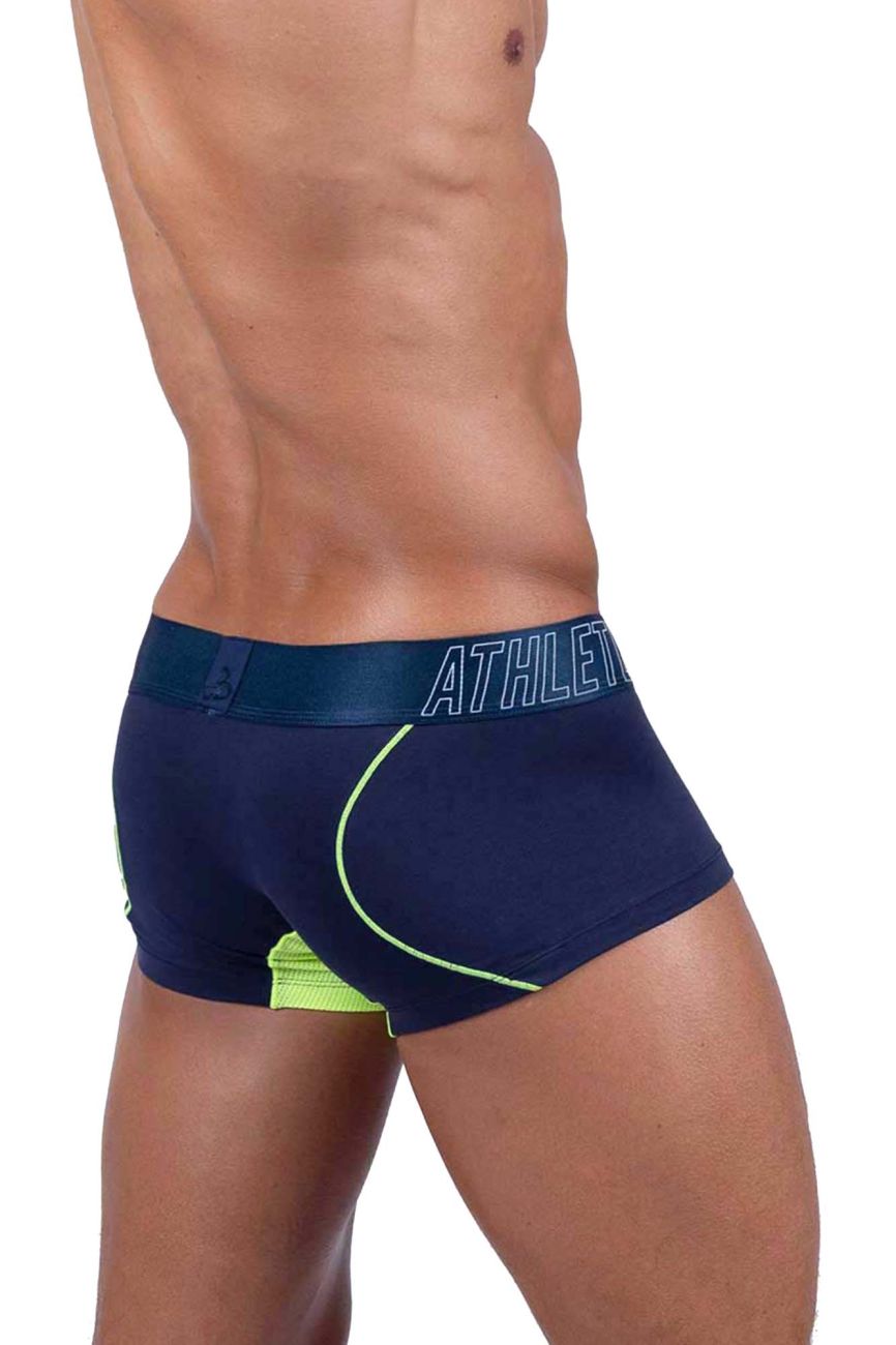 Private Structure BAUT4389 Athlete Trunks Navy Ranger