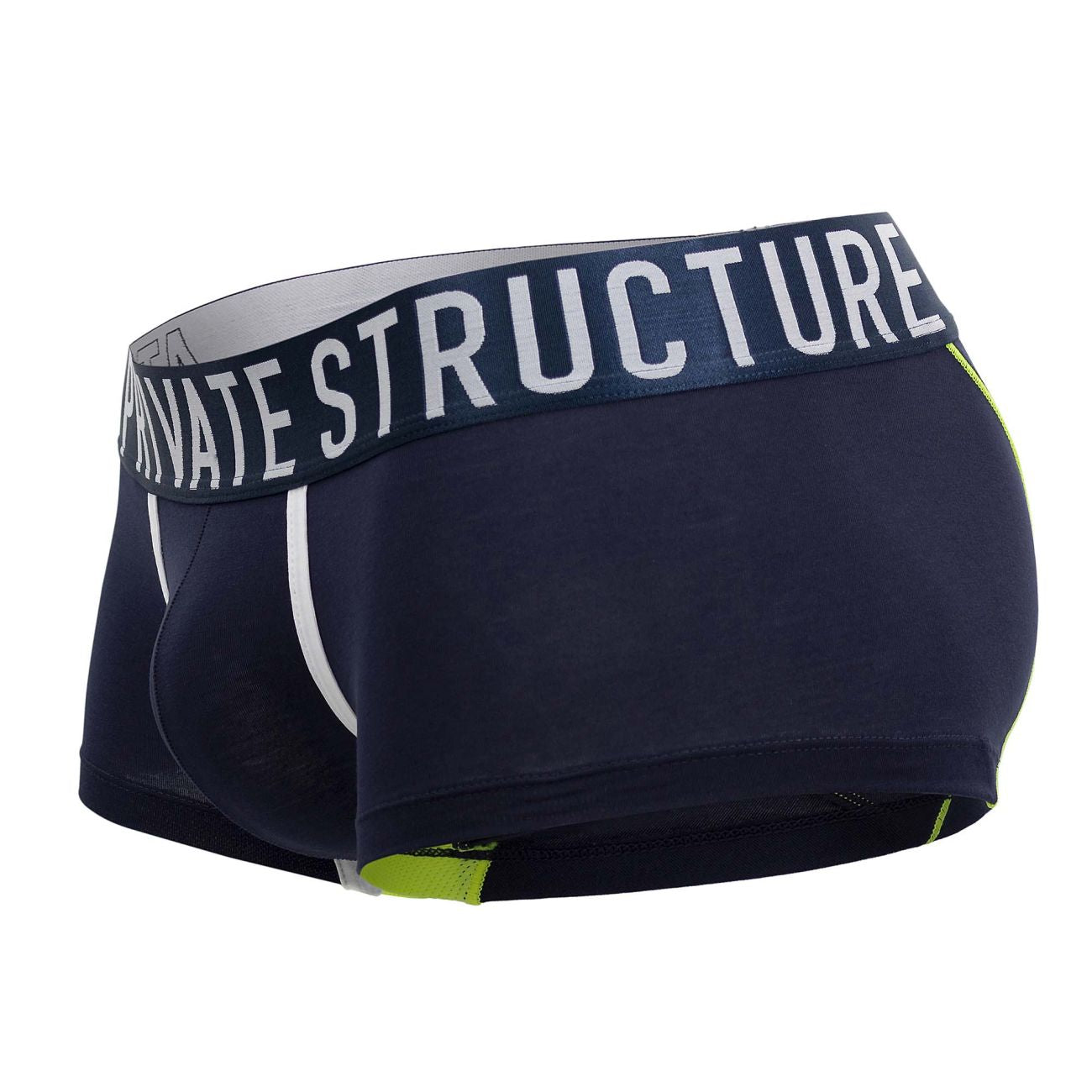 Private Structure BAUT4389 Athlete Trunks Navy Ranger