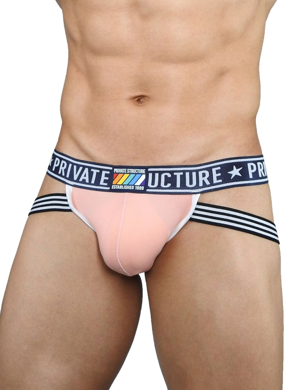 Private Structure EPUY4004 Pride Jockstraps Lemonade Pink