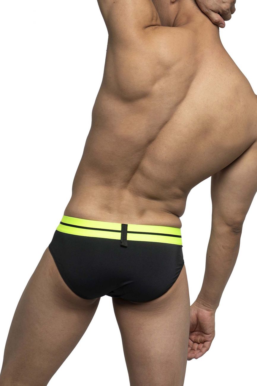 Private Structure MMUX4179 Micro Maniac Mini Briefs Black