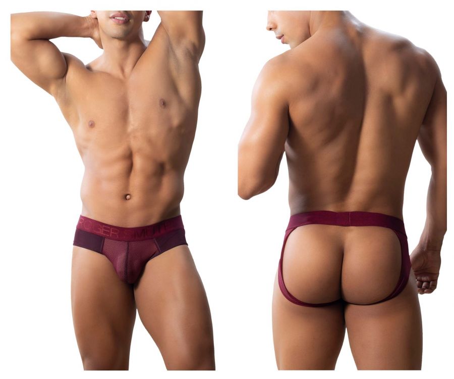 Roger Smuth RS012 Jockstrap Burgundy