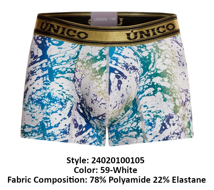 Unico 24020100105 Gasoleo Trunks 59-White