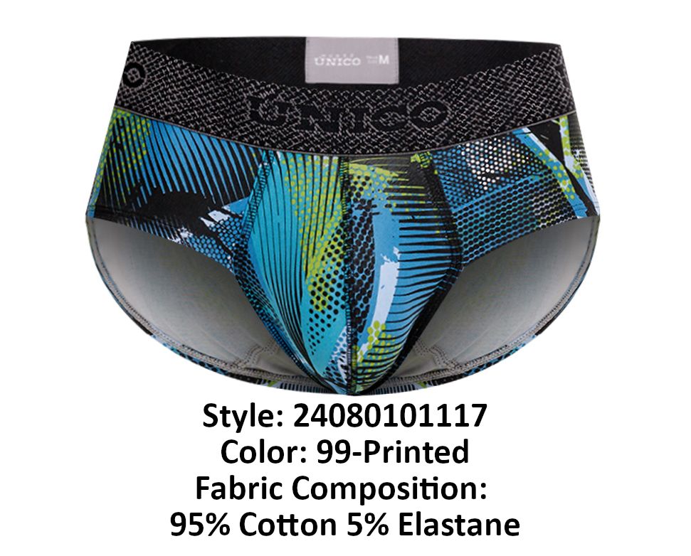 Unico 24080101117 Trino Briefs Printed