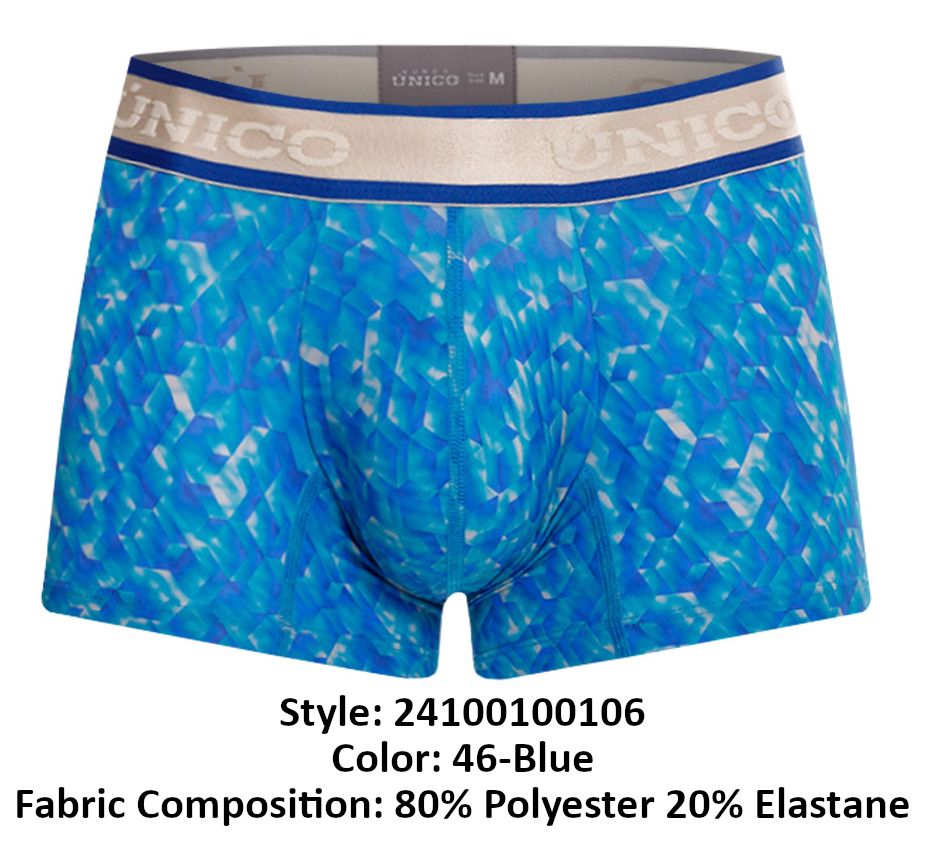 Unico 24100100106 Palindromo Trunks Blue