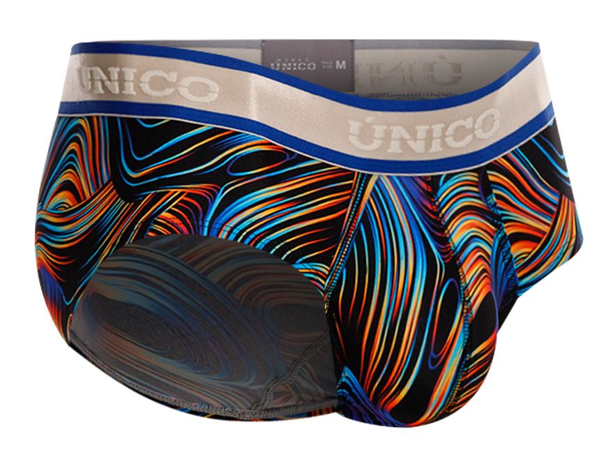 Unico 24100101104 Calamo Briefs Black Multi Coloured