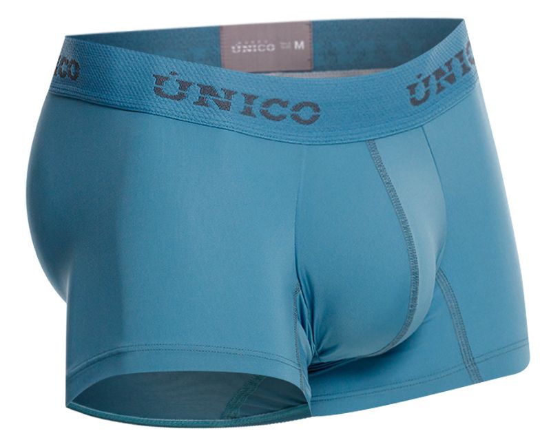 Unico 26020100118 Ventisca Mens Clean & Sleek Trunks Blue Plus Sizes