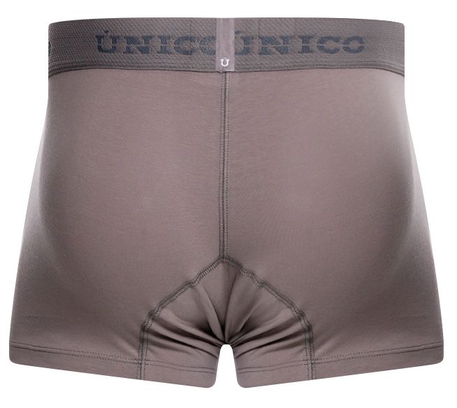 Unico 26020100120 Ruano Mens Effortlessly Sexy Trunks Gray Plus Sizes