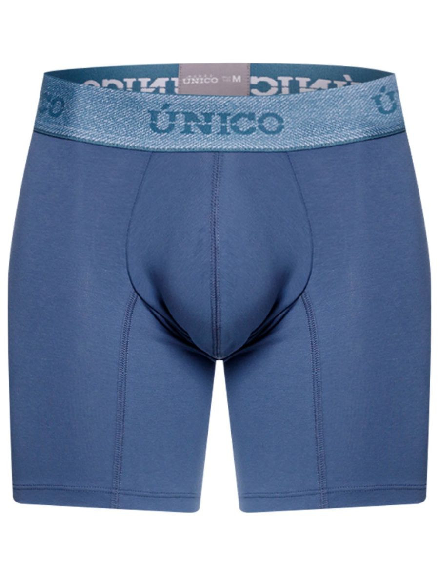 Unico 26040100217 Classic Boxer Briefs - Premium Comfort and Style Teal Plus Sizes