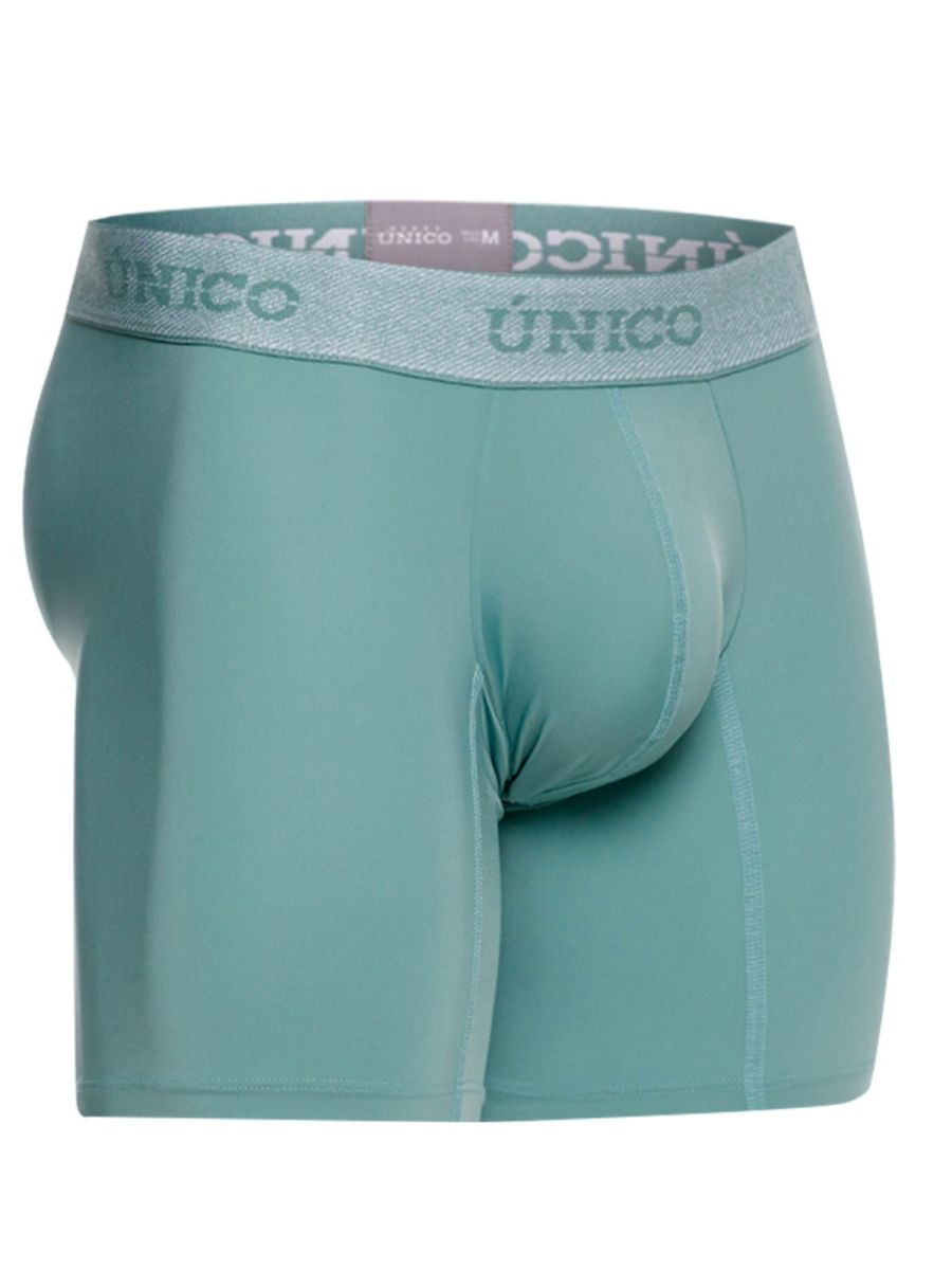 Unico 26040100221 Ceramic Boxer Briefs Color Green Plus Sizes