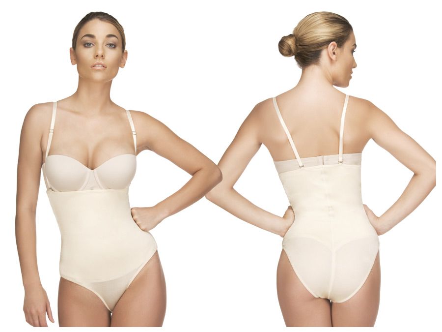 Vedette 210 Nadine Strapless Bodysuit in Bikini