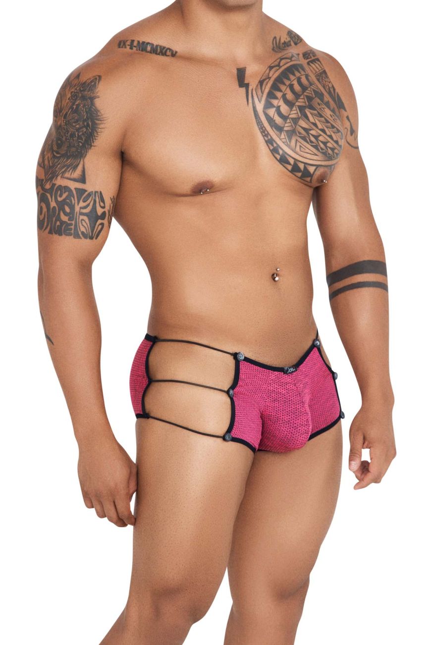 Xtremen 91133 Trendy Mesh Briefs Fuchsia