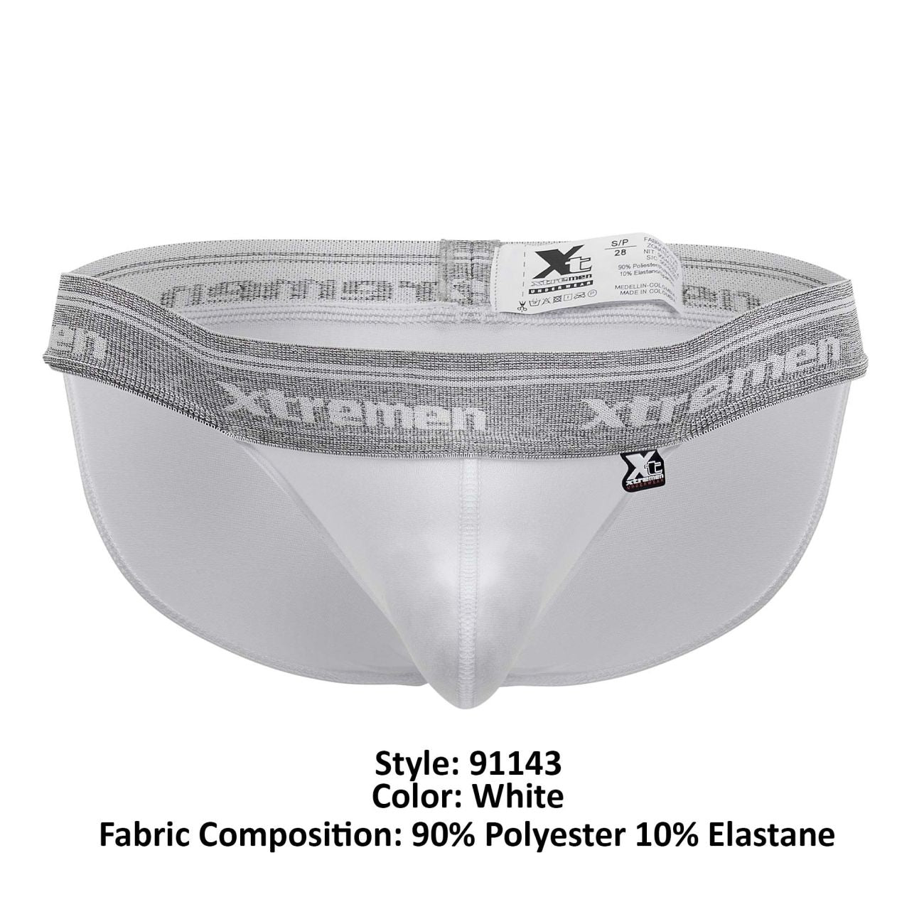 Xtremen 91143 Ultra-soft Bikini White
