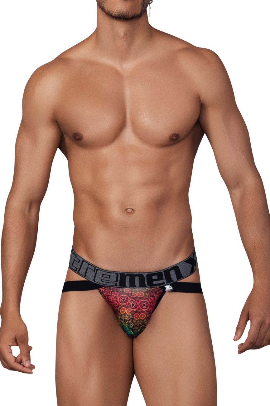 Xtremen 91148 Printed Microfiber Jockstrap Mandala