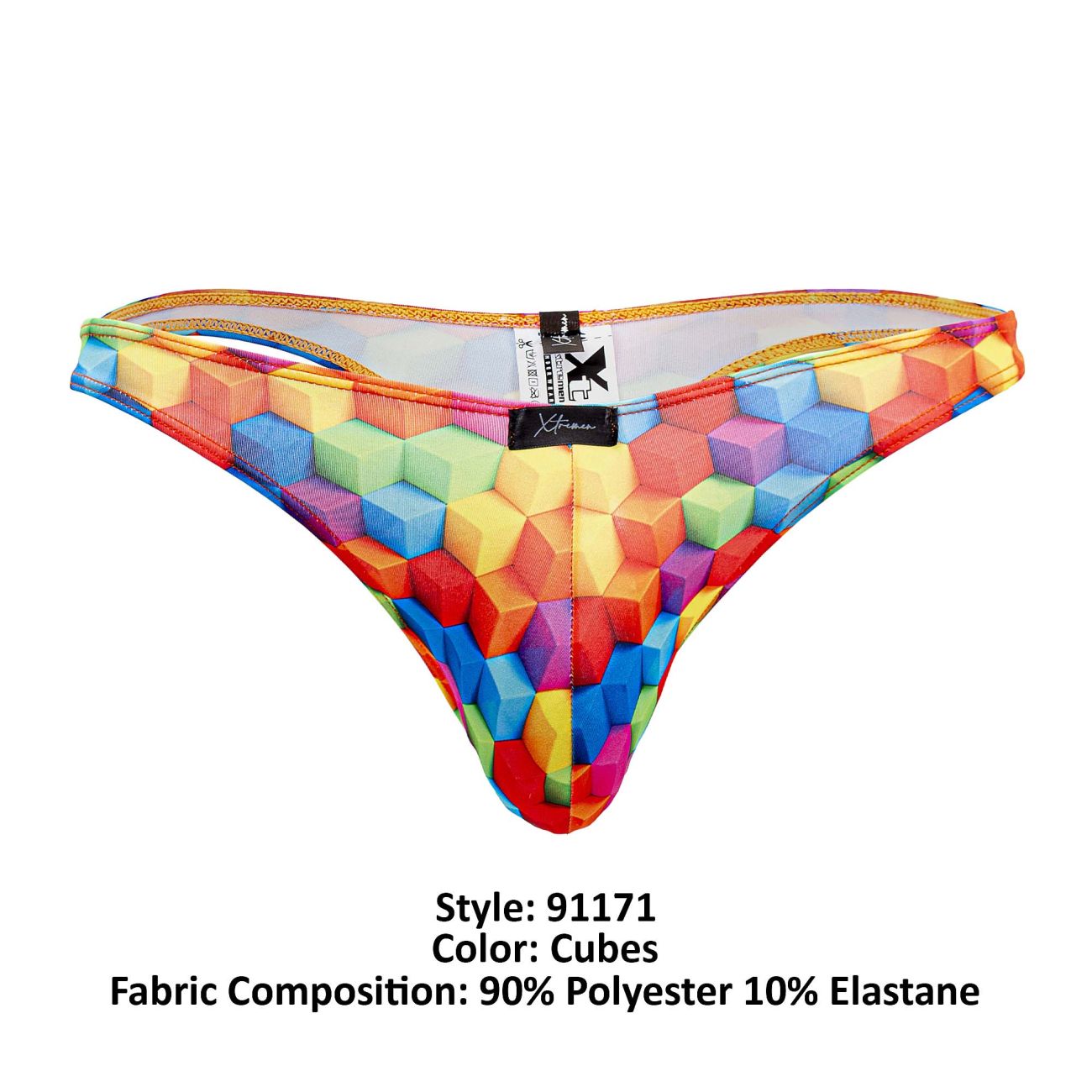 Xtremen 91171 Printed Thongs Cubes