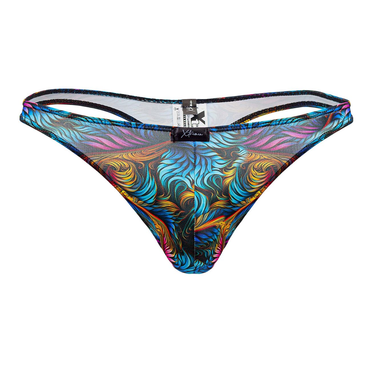 Xtremen 91171 Printed Thongs Leaves