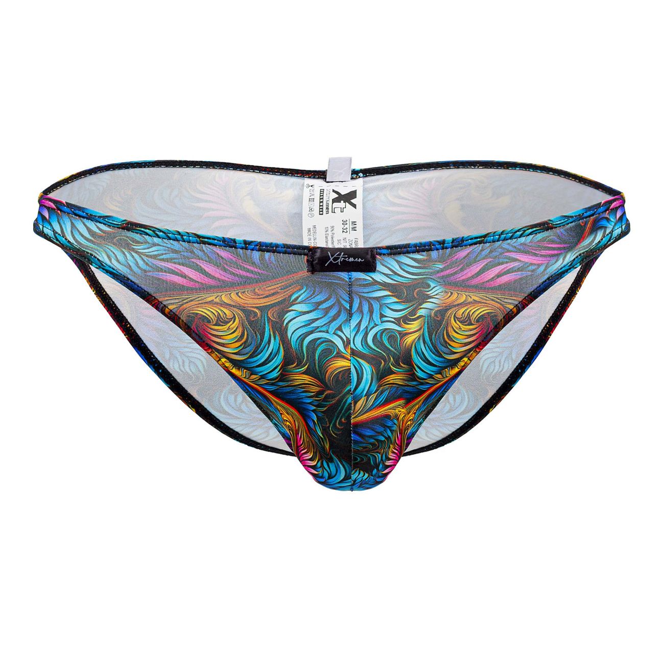 JCSTK - Xtremen 91172 Printed Bikini Leaves