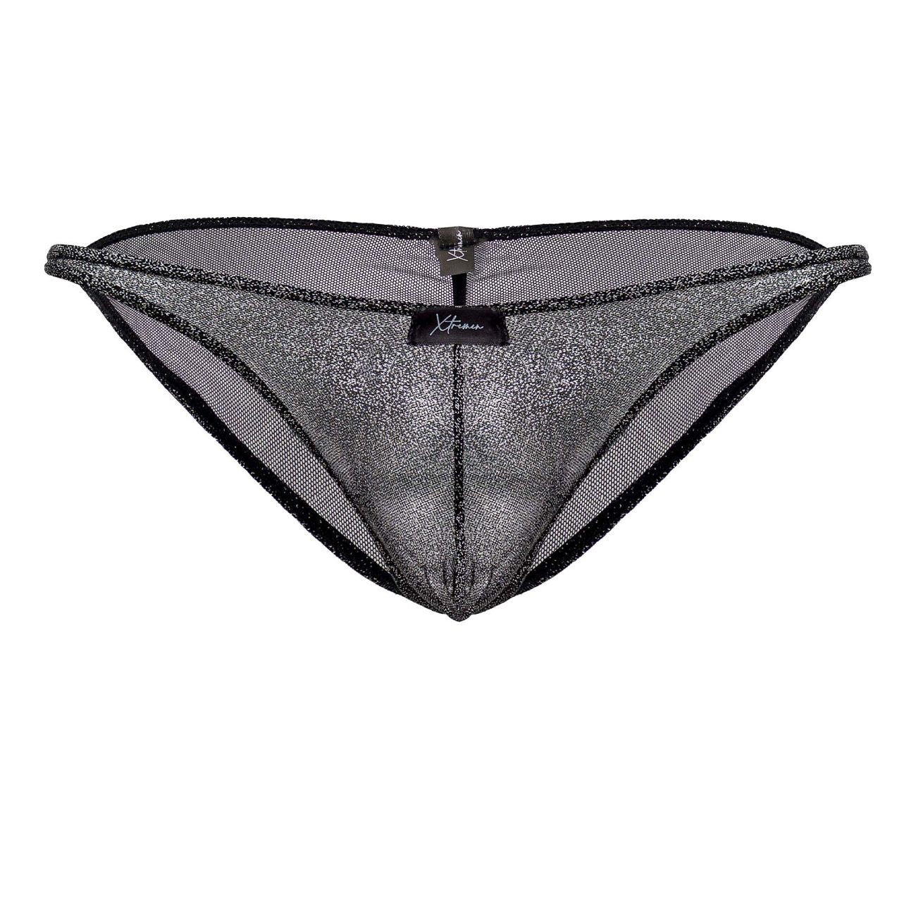 JCSTK - Xtremen 91174 Tulle Mesh Bikini Black