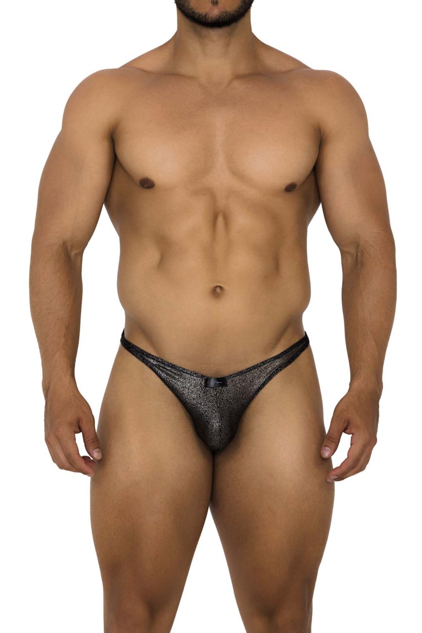 JCSTK - Xtremen 91174 Tulle Mesh Bikini Black