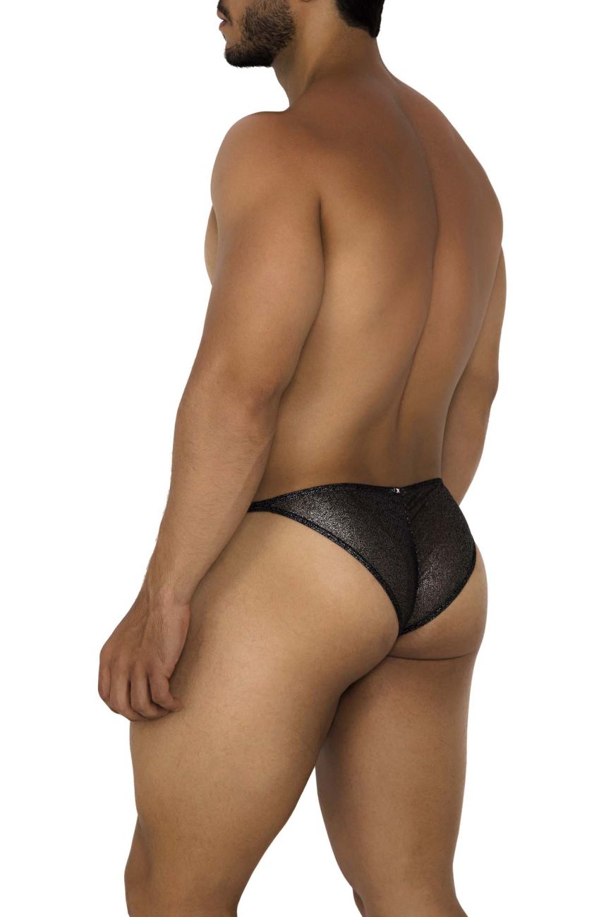 Xtremen 91174 Tulle Mesh Bikini Black