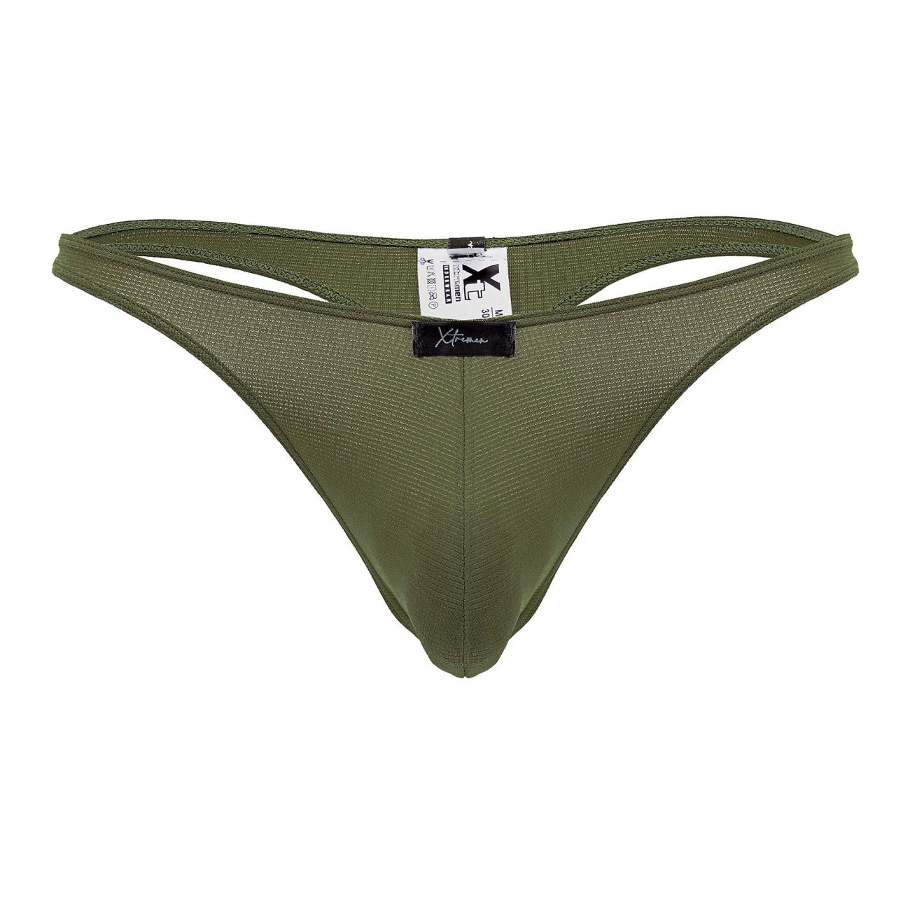 Xtremen 91176 Microfiber Thongs Green