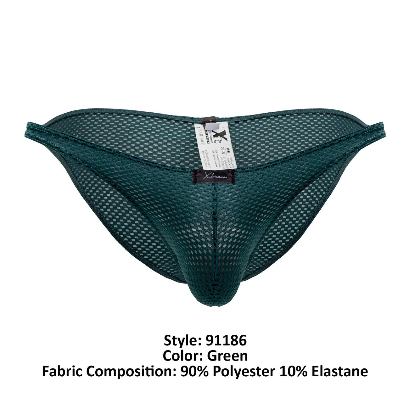 Xtremen 91186 Mesh Bikini Green