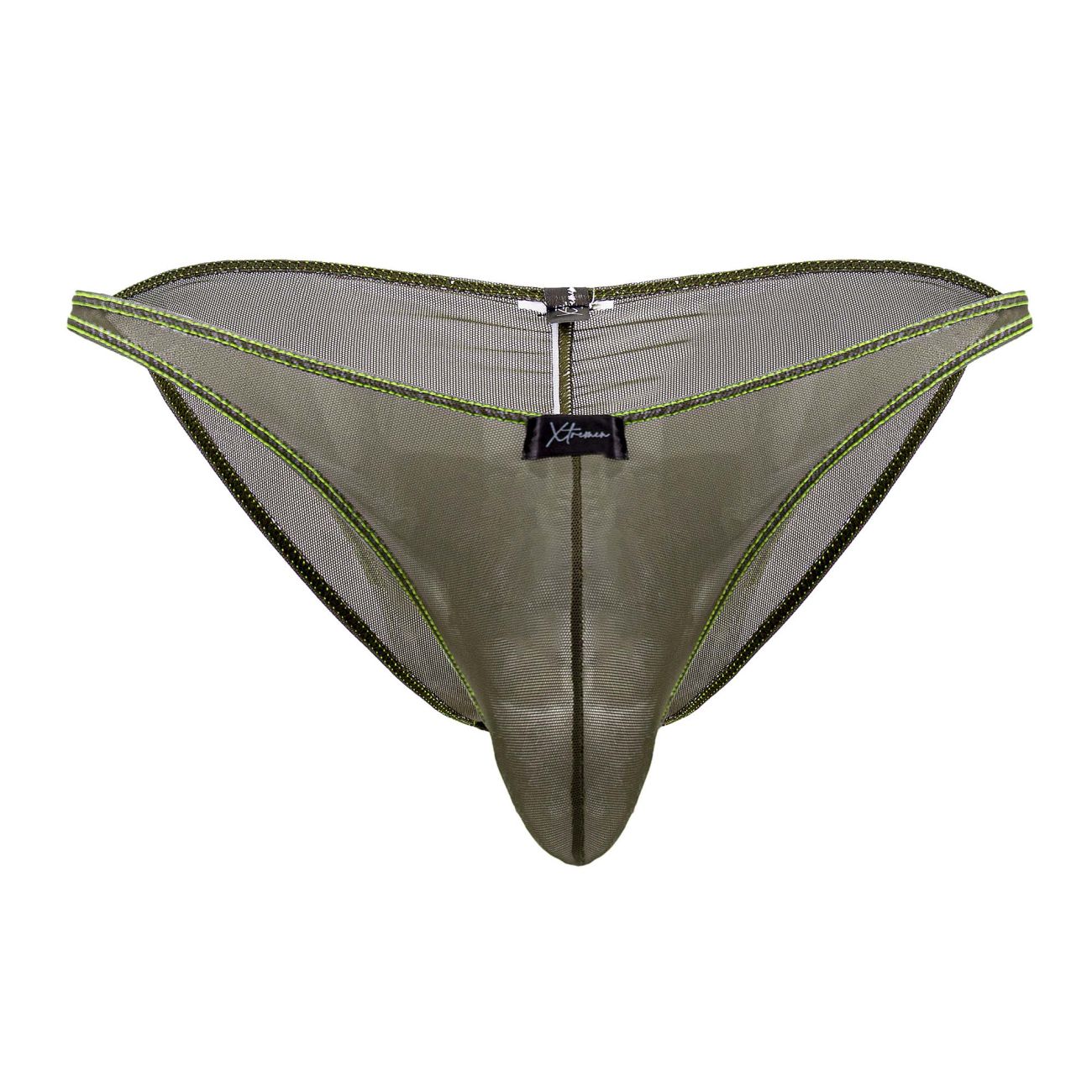 Xtremen 91187 Tulle Mesh Bikini Green