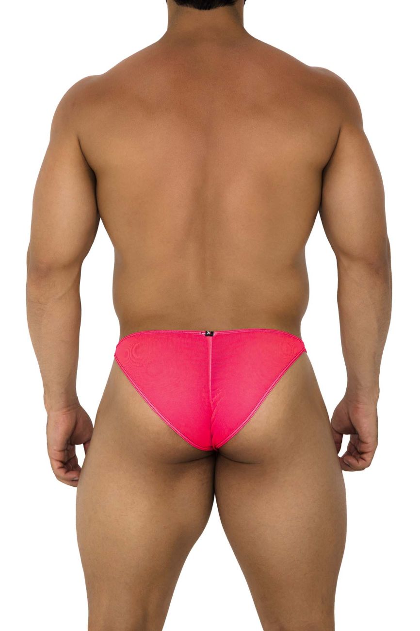 Xtremen 91187 Tulle Mesh Bikini Pink