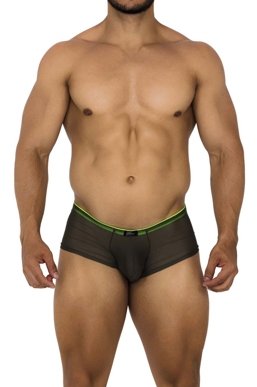 Xtremen 91188 Tulle mesh Trunks Green