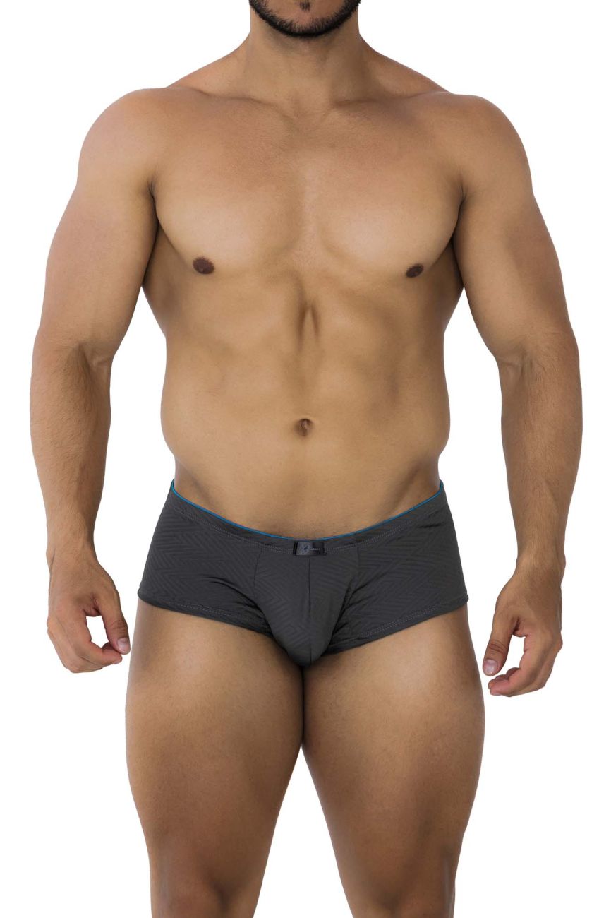 Xtremen 91190 Jacquard Trunks Gray