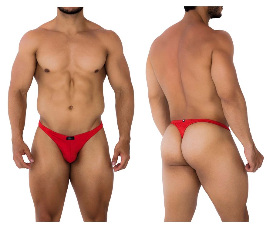 Xtremen 91191 Jacquard Thongs Red