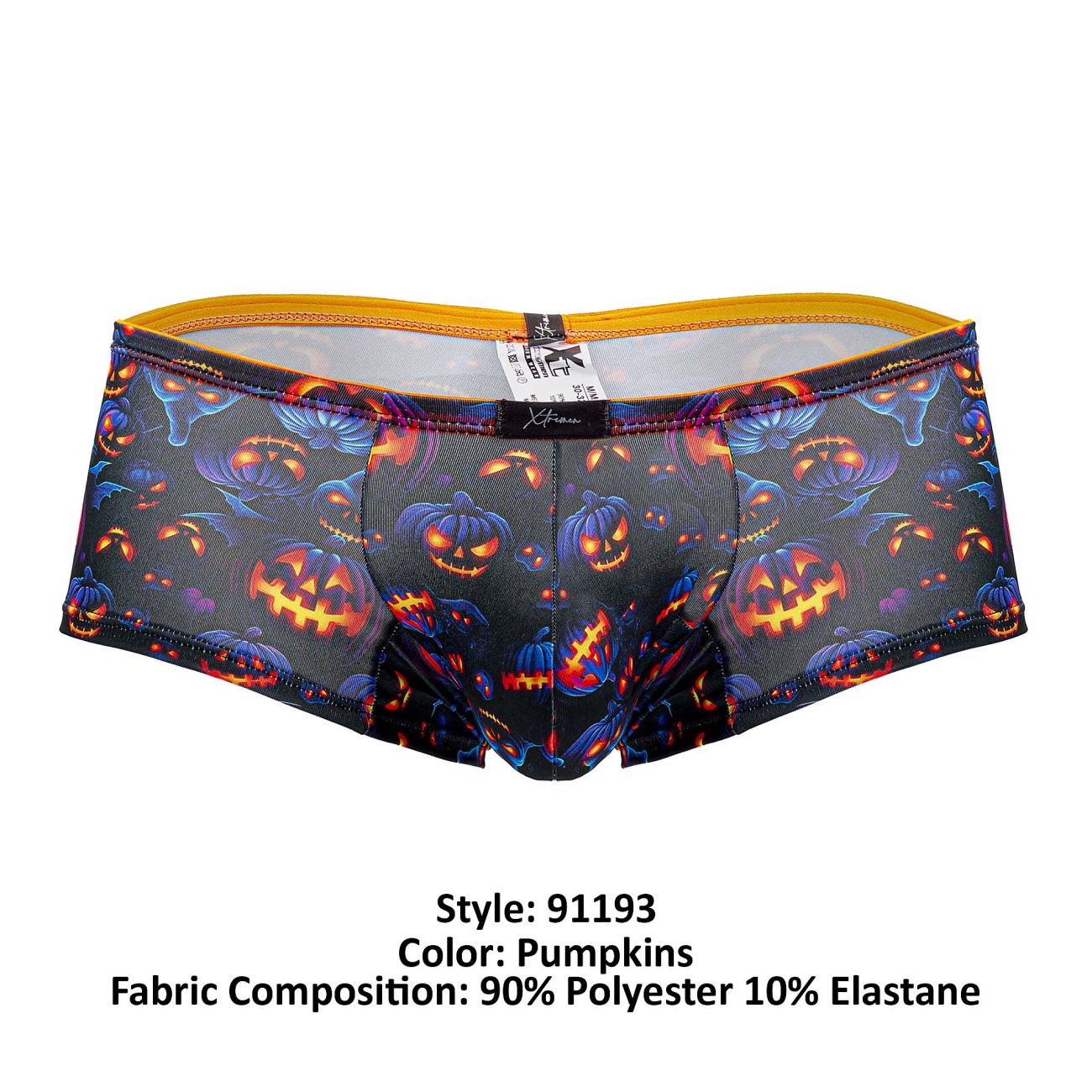 Xtremen 91193 Printed Trunks Halloween Pumpkins