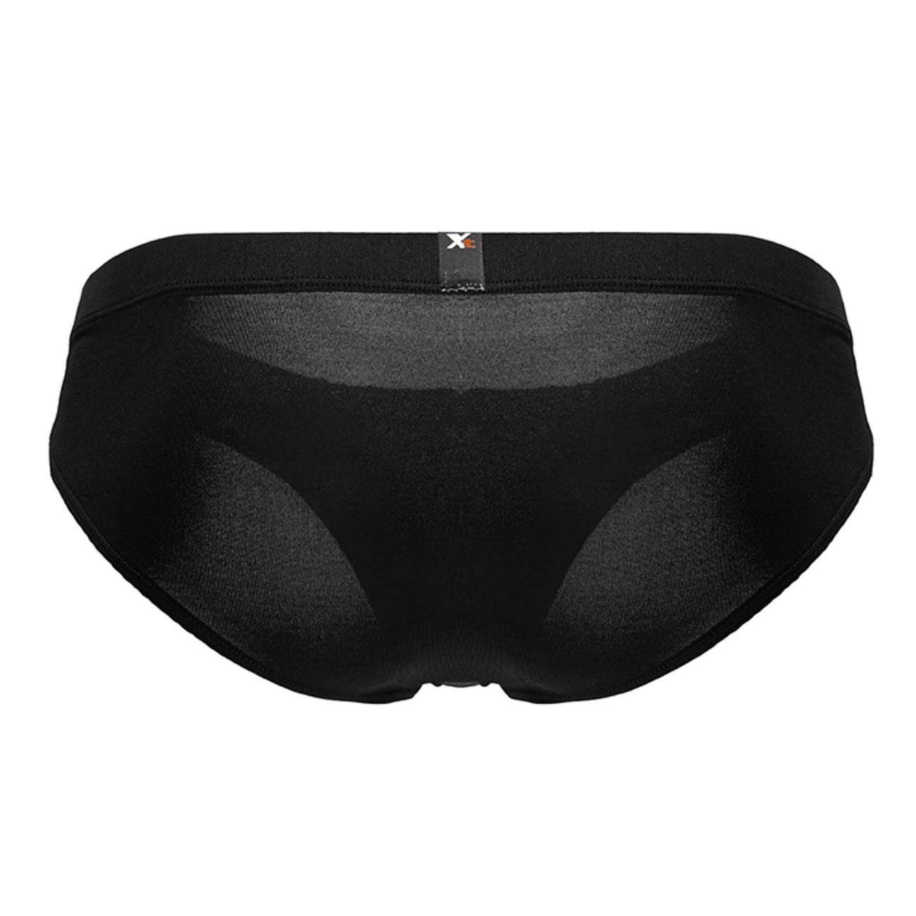 Xtremen 91207B Microfiber Mens Silky Briefs Black