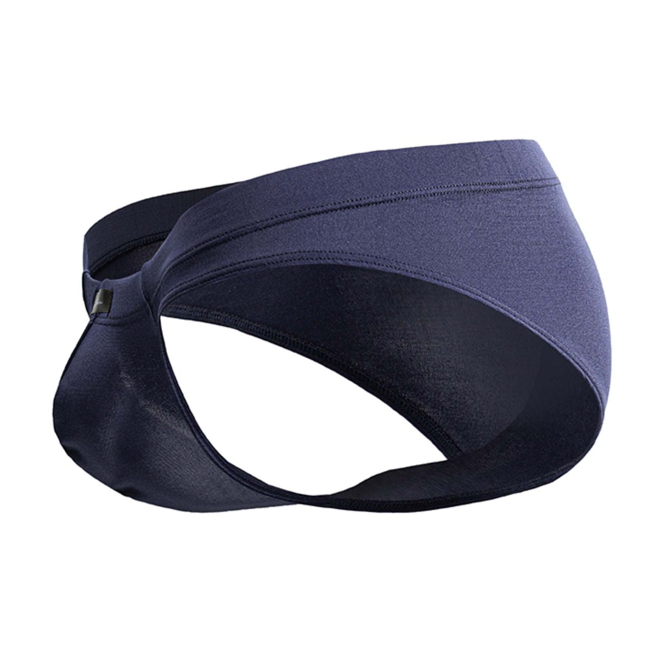 Xtremen 91207B Microfiber Mens Silky Briefs Navy