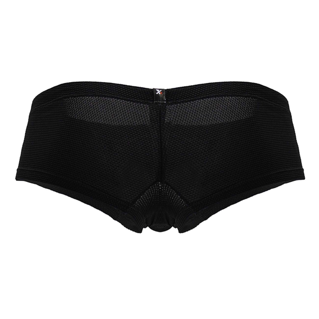 Xtremen 91225 Male Microfiber Modern & Sexy Trunks Black
