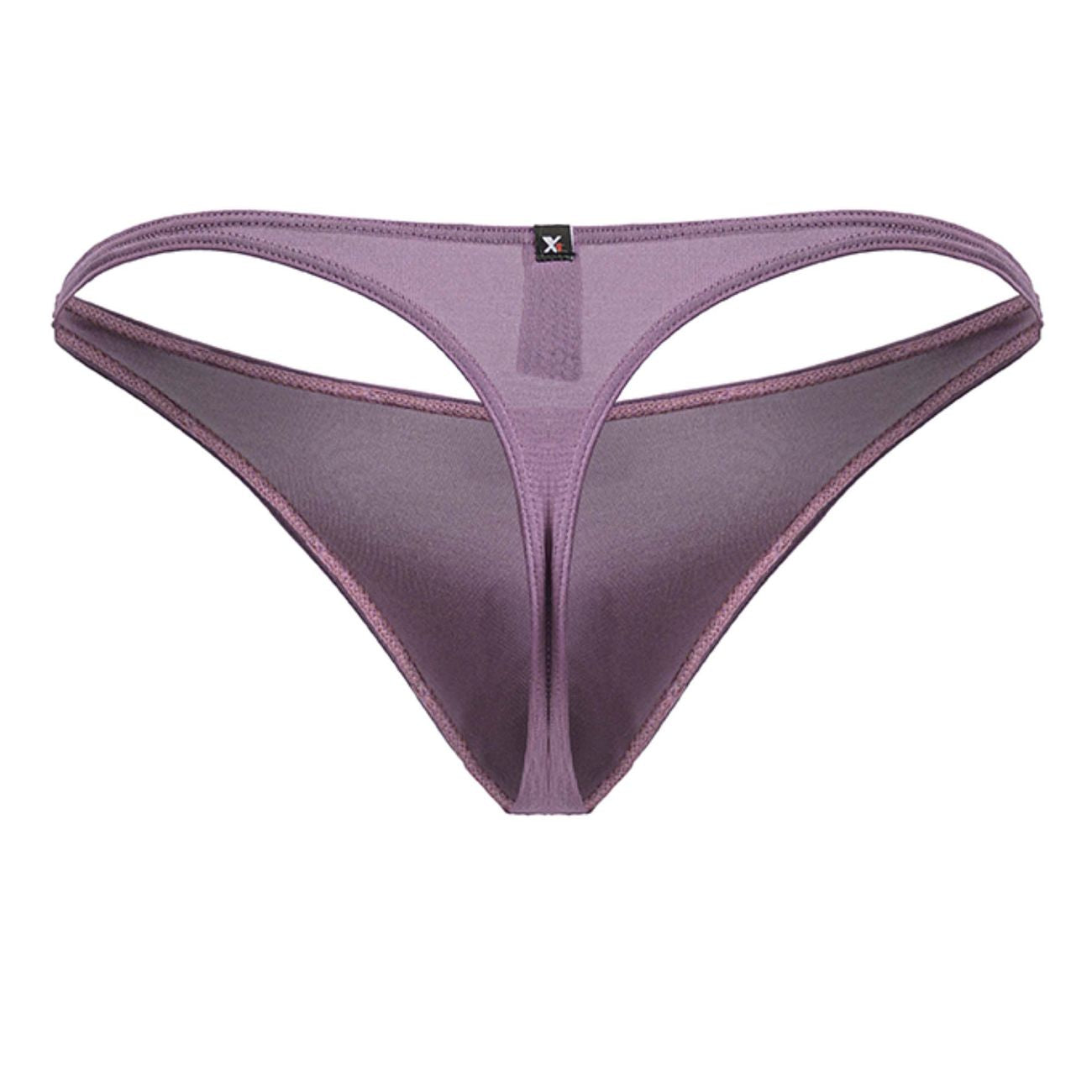 Xtremen 91238 Mens Ultra Comfortable Microfiber Thongs Blackberry