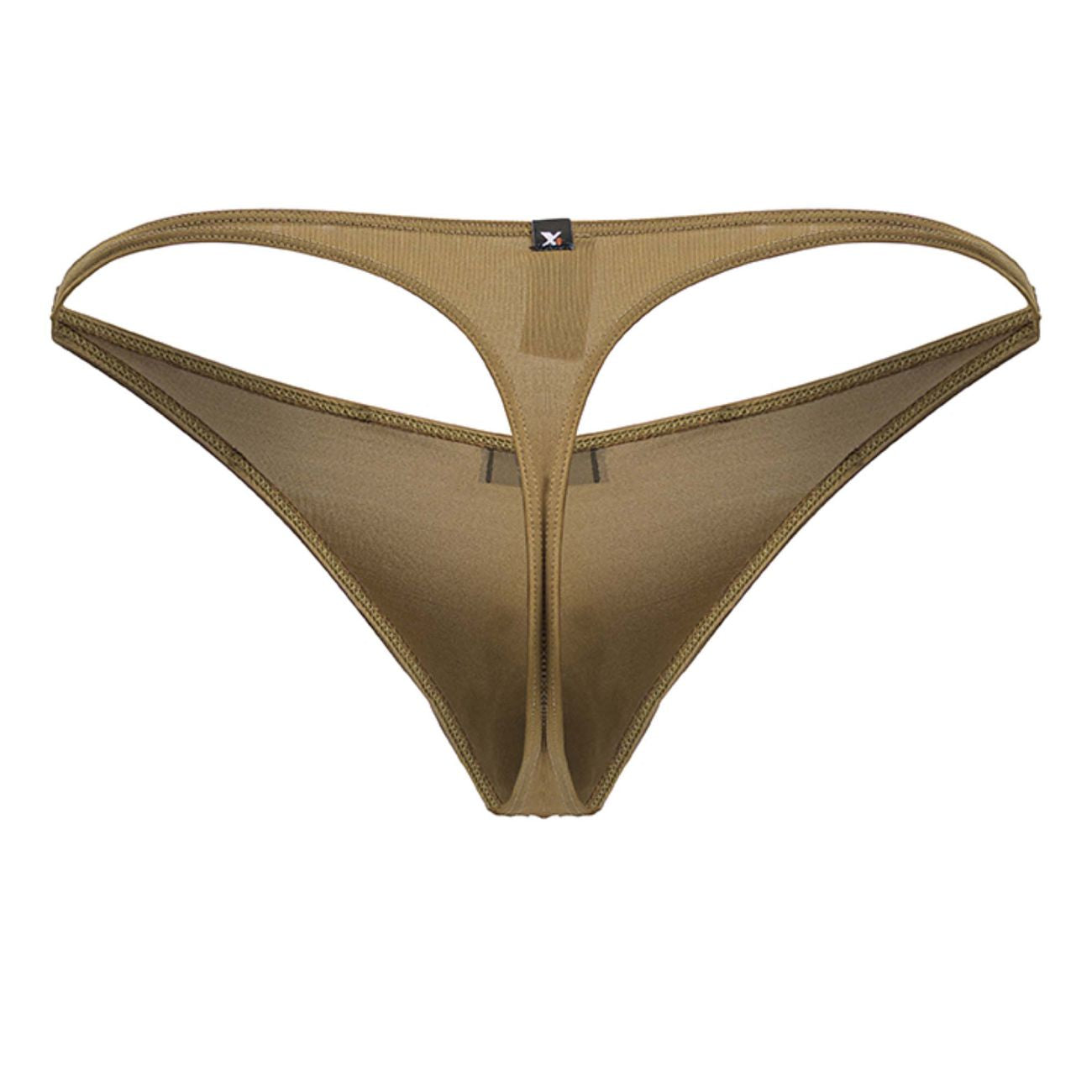 Xtremen 91238 Mens Ultra Comfortable Microfiber Thongs Brown