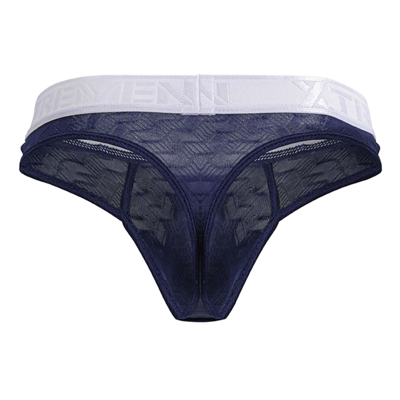 Xtremen 91241 Male Soft & Comfortable Microfiber Thongs Dark Blue