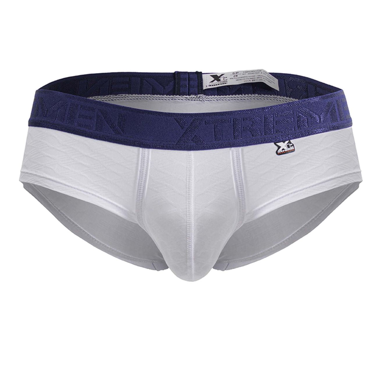 Xtremen 91242 Mens Soft & Comfortable Microfiber Briefs White