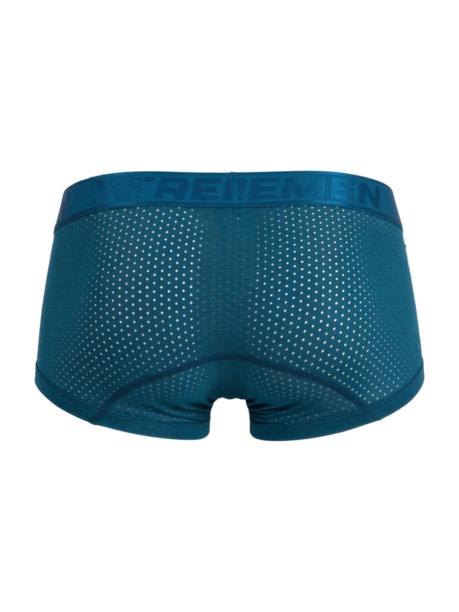 Xtremen 91252 XTREMEN Mens Signature Breathable Modern Trunks Petrol