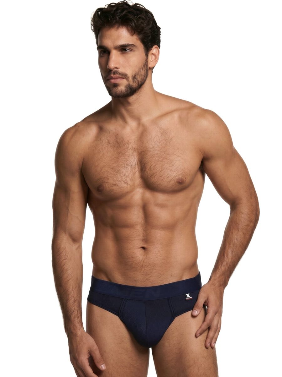 Xtremen 91257 Mens Soft & Comforatable Microfiber Thongs Dark Blue