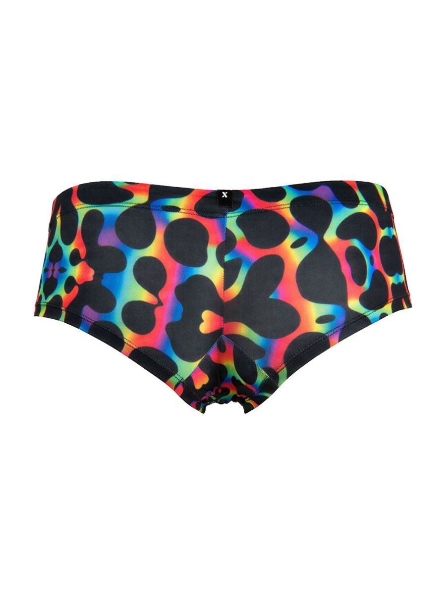 Xtremen 91283 Ultimate Low-Rise Rainbow Printed Briefs Mushroom