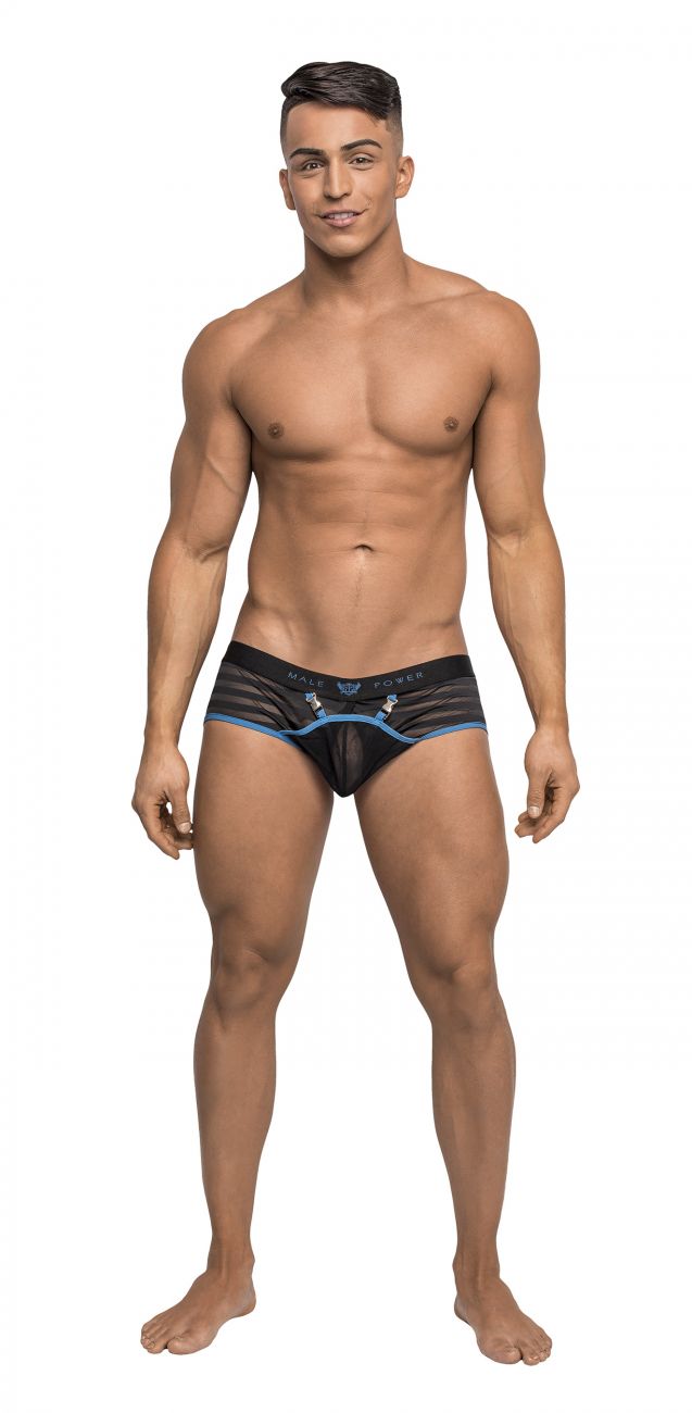 Male Power 135239 Clip Tease Clip Mini Short Boxer Briefs