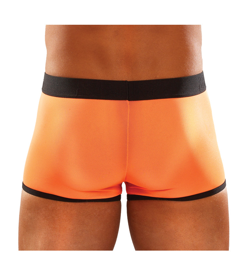 JCSTK - Fine Neon Mesh Pouch Short Orange