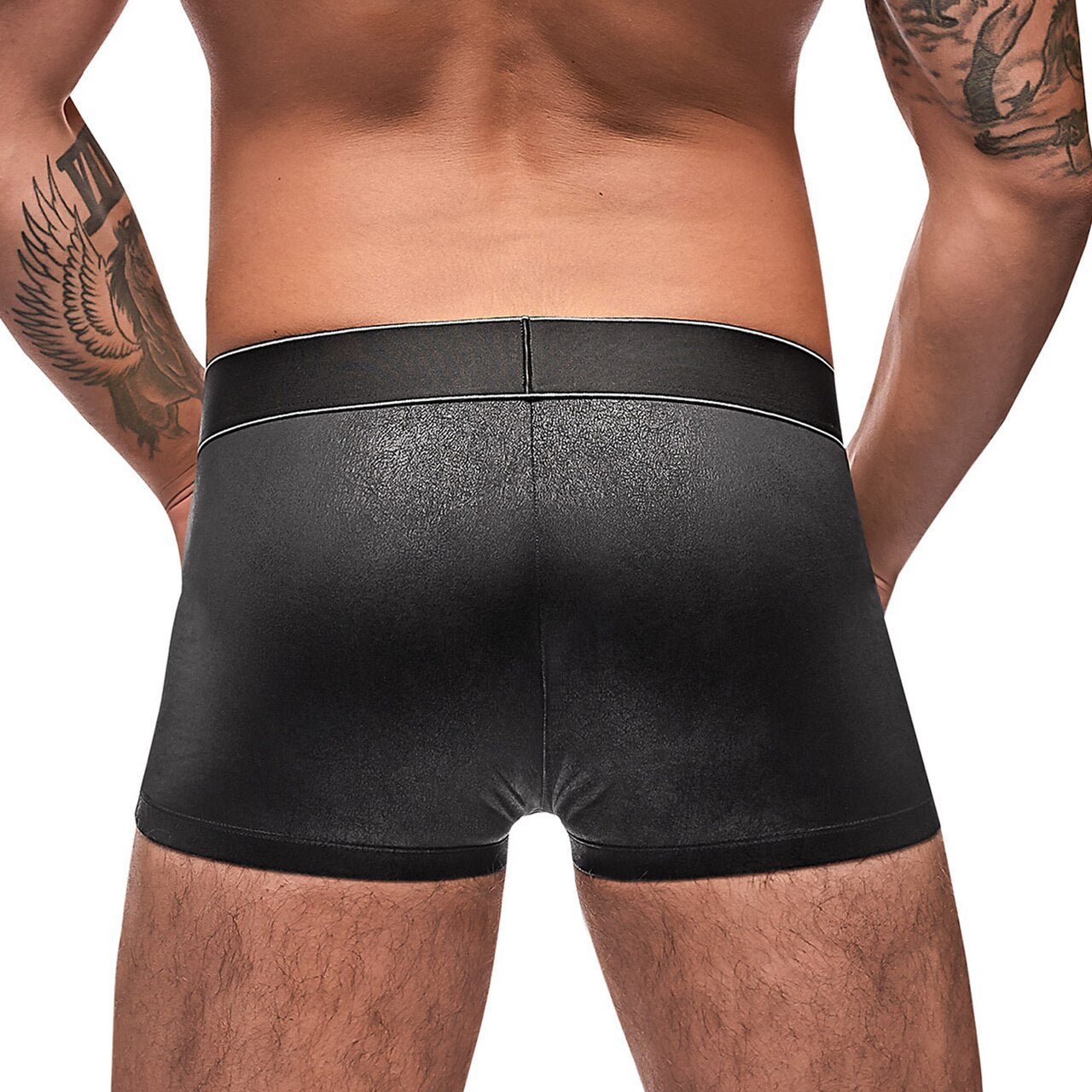 Mens Black Ice Lace Up Shorts