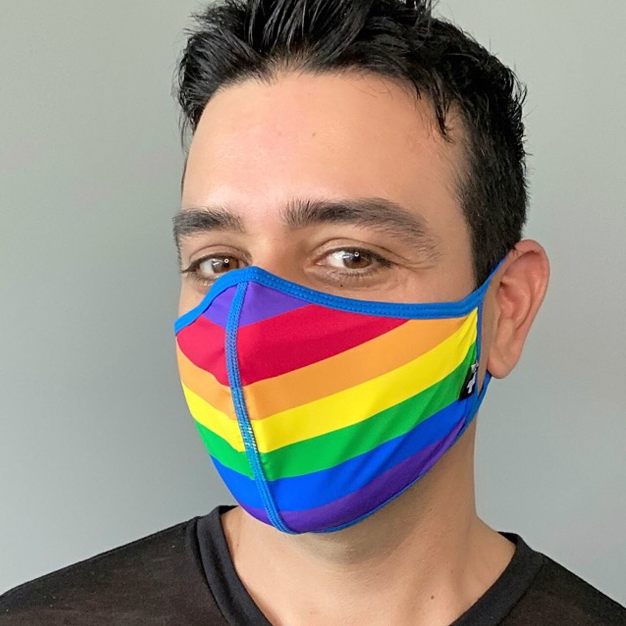 Andrew Christian Pride Stripe Glam Mask
