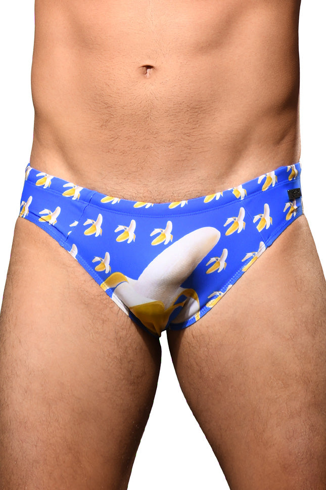 JCSTK - Andrew Christian Big Banana Bikini Swimwear Underwear for Men Printed